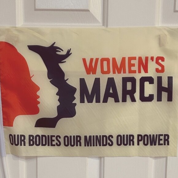 Women's March Women's Rights Protest Flag - Picture 2 of 8